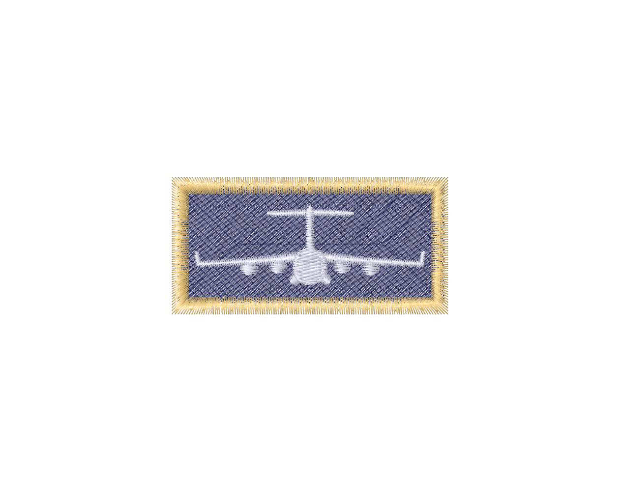 Blue and Yellow C-17