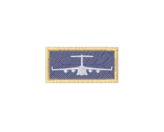 Blue and Yellow C-17
