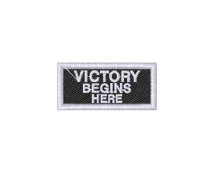 Victory Begins Here Pen Tab